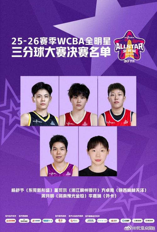 WCBA全明星周末：刘贝荣获星锐赛MVP杨舒予晋级三分大赛决赛