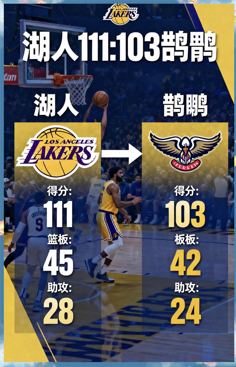 遇强也强！全明星赛后湖人对阵胜率六成及以上球队战绩6胜2负